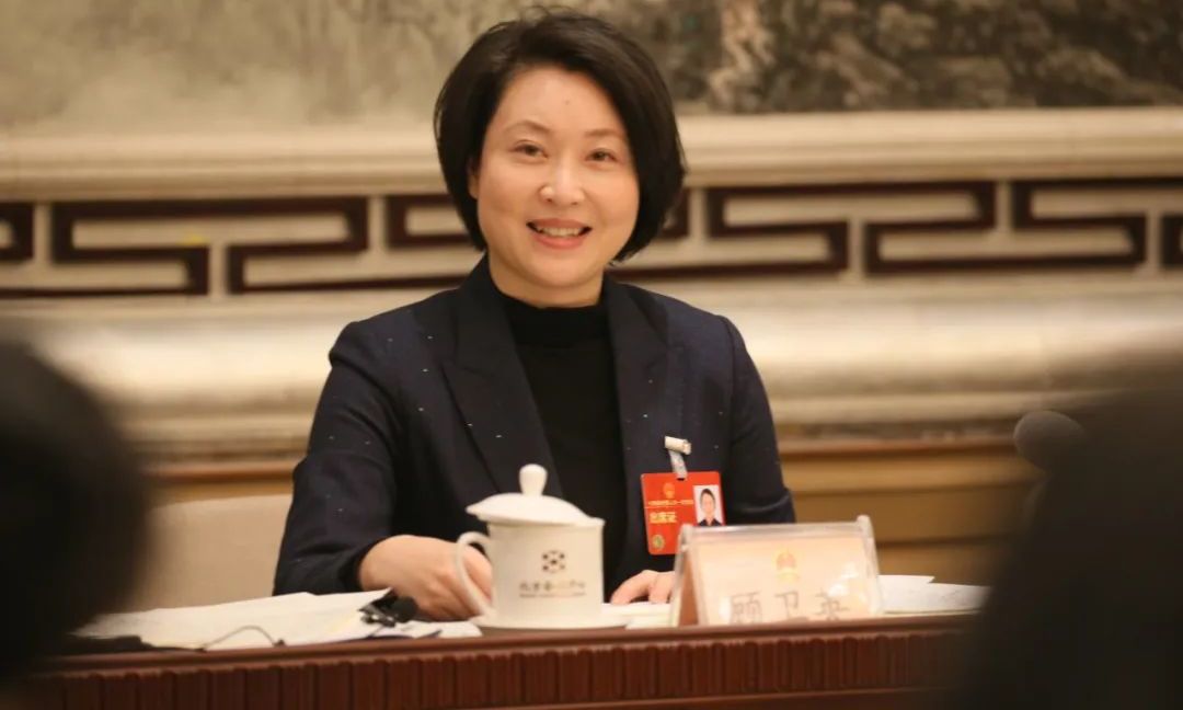 北京团代表顾卫英