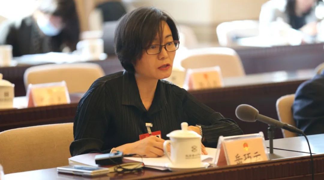 北京团代表岳巧云