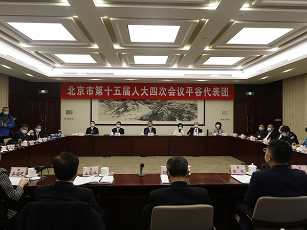 1月25日下午，市十五届人大四次会议举行代表团或小组会