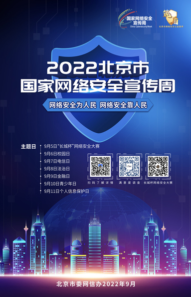 2022年北京市国家网络安全宣传周
