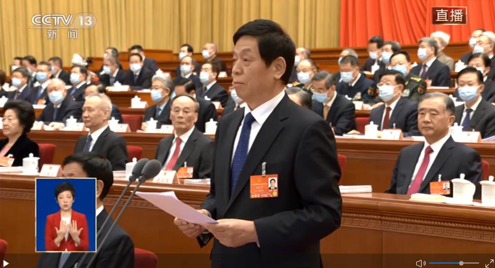 直播回顾：十三届全国人大五次会议开幕会