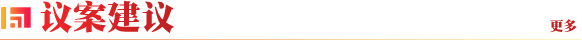 议案建议