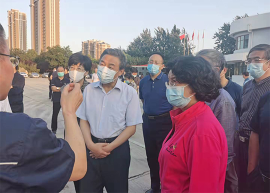 侯君舒副主任参加京津冀晋四省市人大常委会大清河流域水污染防治和水资源保护利用联合专题调研