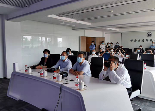 侯君舒副主任参加京津冀晋四省市人大常委会大清河流域水污染防治和水资源保护利用联合专题调研