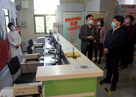 杜飞进副主任带队开展献血立法调研