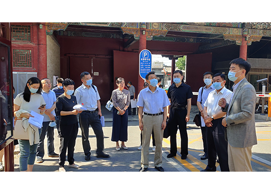 侯君舒副主任带队赴东城区调研北京城市总体规划实施情况