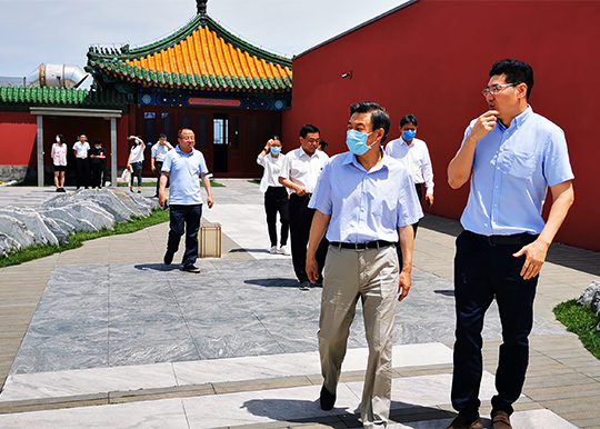 侯君舒副主任带队赴东城区调研北京城市总体规划实施情况