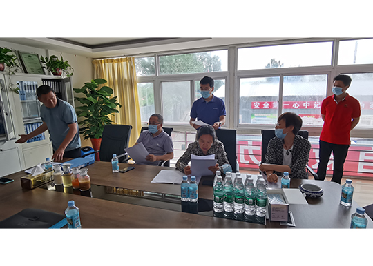 城建环保办组织开展固废法执法检查专题调研