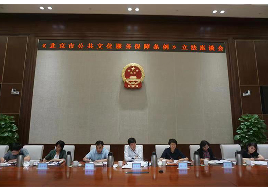 杜飞进副主任出席公共文化服务保障立法座谈会