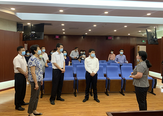 杜飞进副主任带队调研知识产权立法工作情况