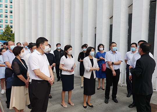 孙梅君、李颖津同志带队赴海淀区调研《北京市宗教事务条例》贯彻实施情况 孙梅君、李颖津同志带队赴海淀区调研《北京市宗教事务条例》贯彻实施情况