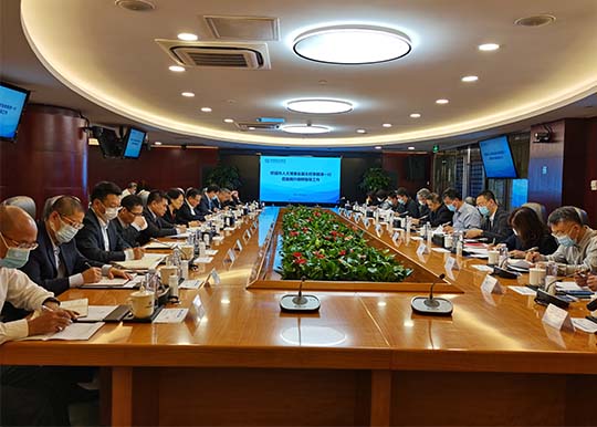 李颖津副主任走访调研长城资产、民生银行