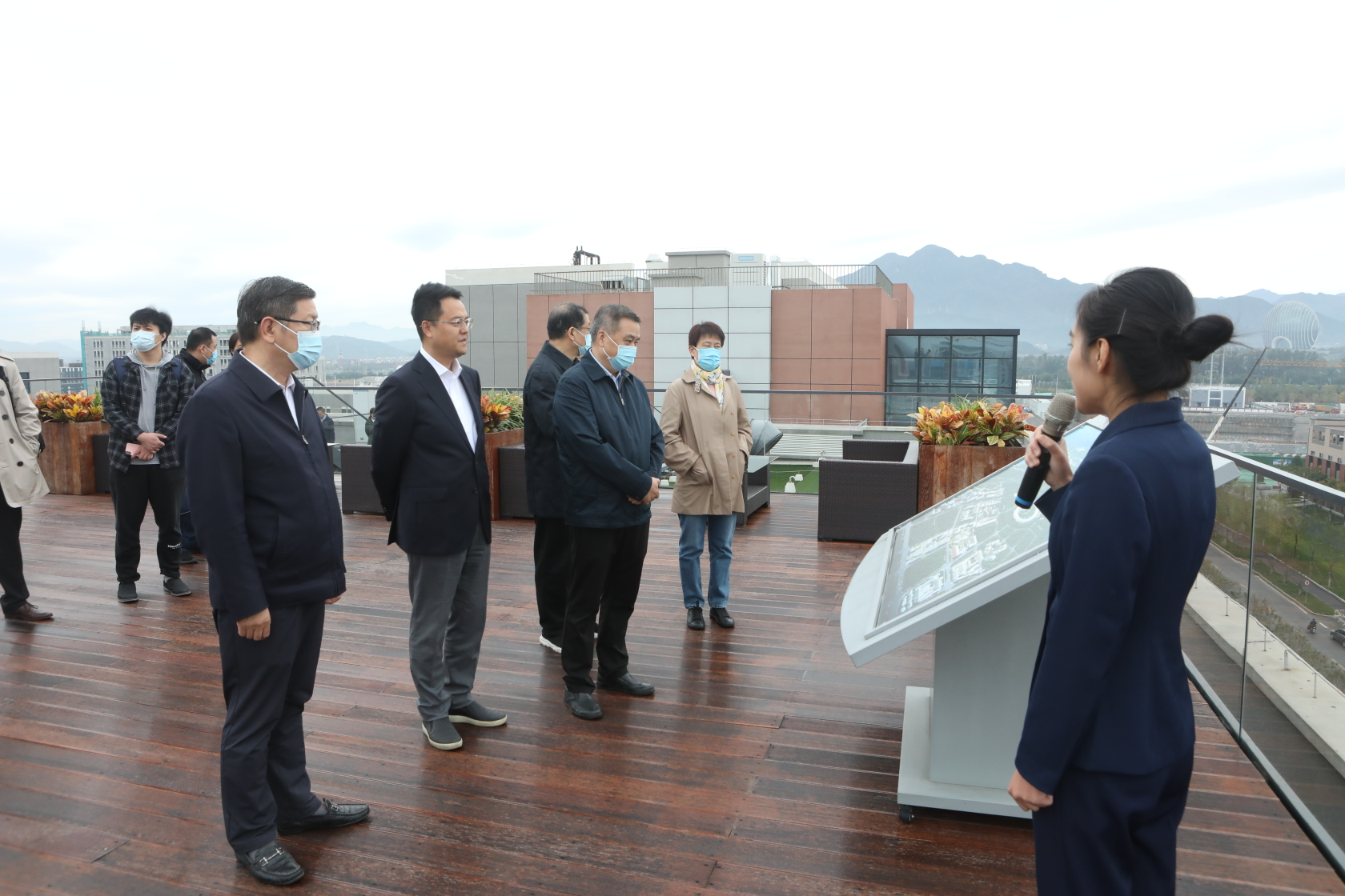 李颖津副主任带队赴怀柔科学城调研新型基础设施建设发展情况