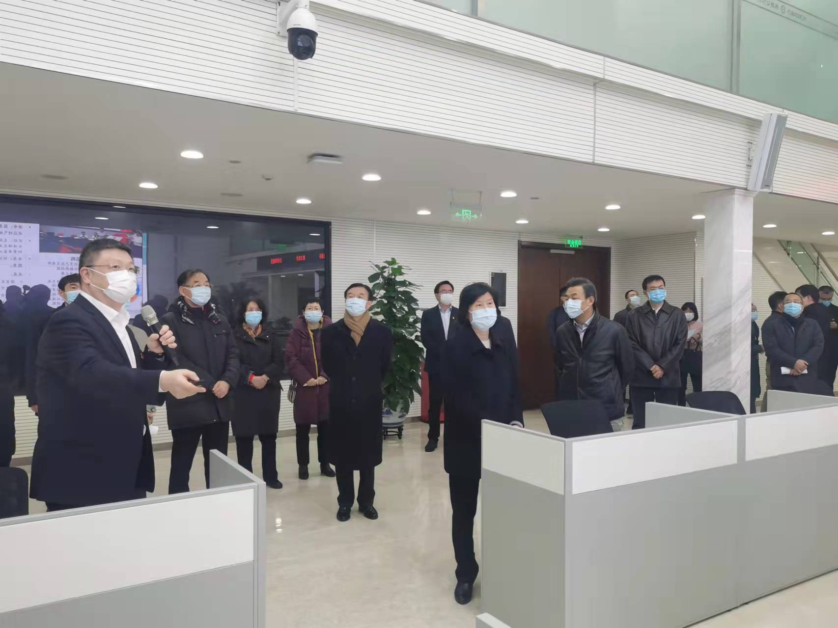 全国人大常委会沈跃跃副委员长率调研组来京调研