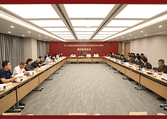市人大常委会领导带队赴互联网法院调研