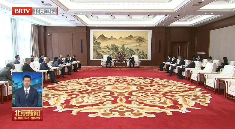 李秀领会见澳门特别行政区立法会主席