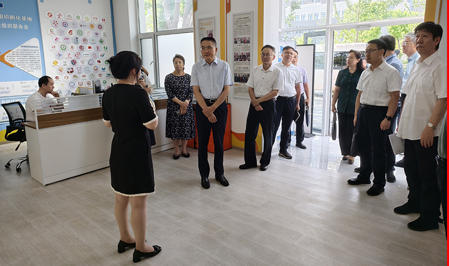 市人大常委会《北京市文明行为促进条例》及相关法律法规落实情况执法检查组赴通州区沐泽社会工作事务所开展执法检查