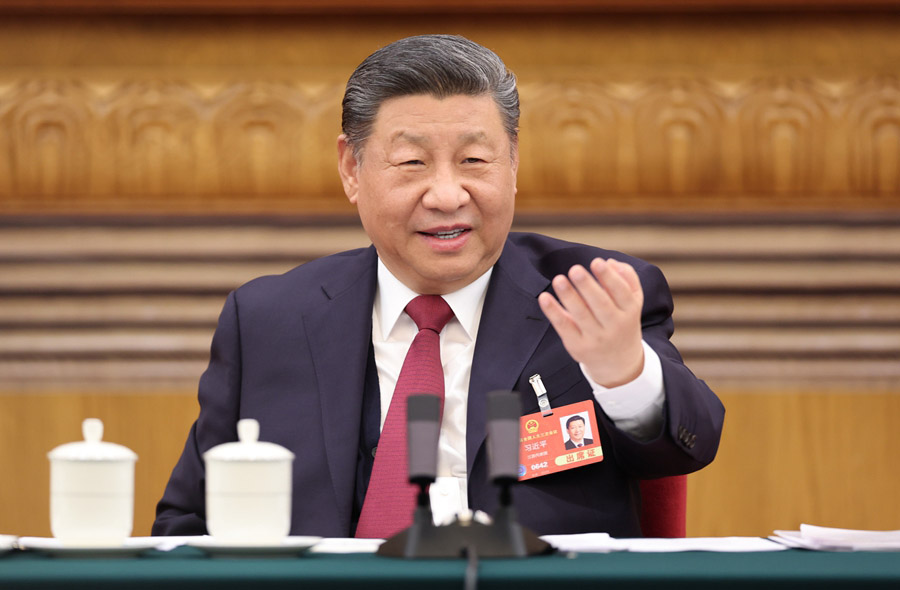 习近平在参加江苏代表团审议时强调 经济大省要挑大梁为全国发展大局作贡献