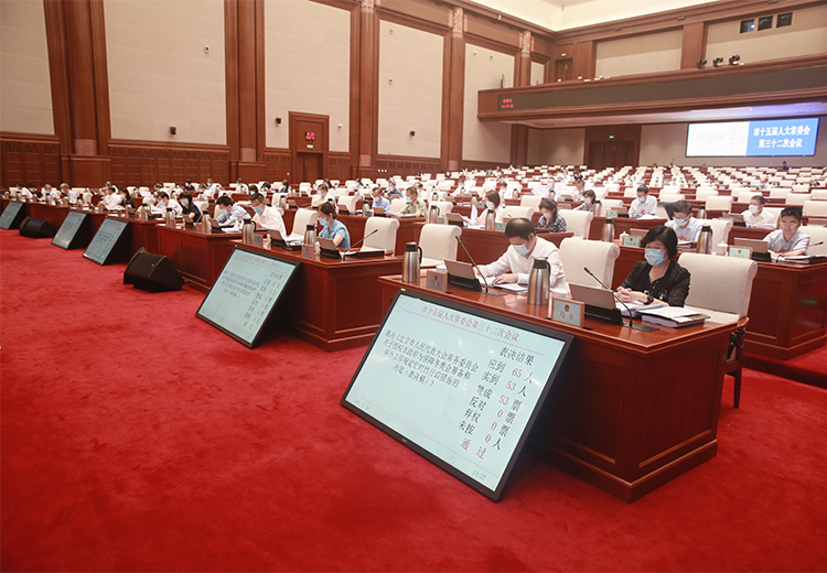 表决现场