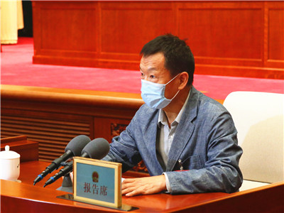 听取市人大监察和司法委员会关于市十五届人大三次会议主席团交付审议的代表提出的议案审议结果的报告