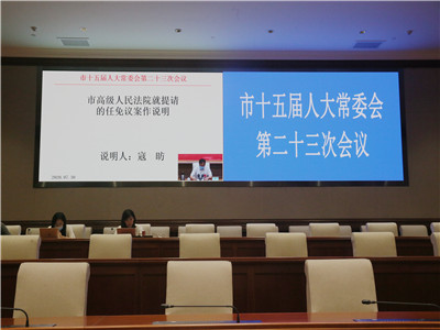 决定人事任免事项