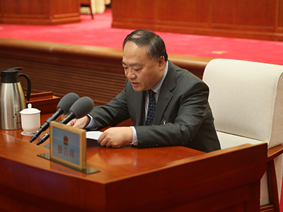 听取市人大财政经济委员会关于北京市2019年市级预算执行和其他财政收支审计查出问题整改情况的意见和建议