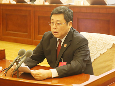 听取市人民检察院关于2018年北京人大代表建议、批评和意见办理情况的报告