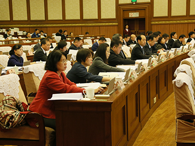 表决现场