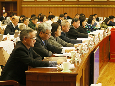 表决现场