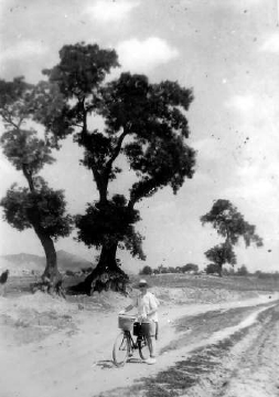 用自行车为八路军运送药品的贝熙叶。