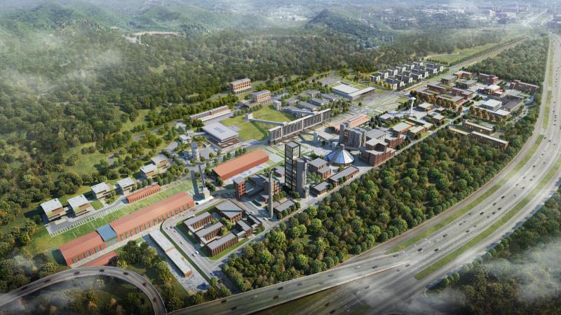 曾经的水泥厂将建成高等研究机构集聚区